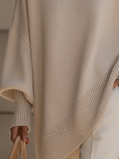 Mary – Effortless Elegance Oversized Poncho