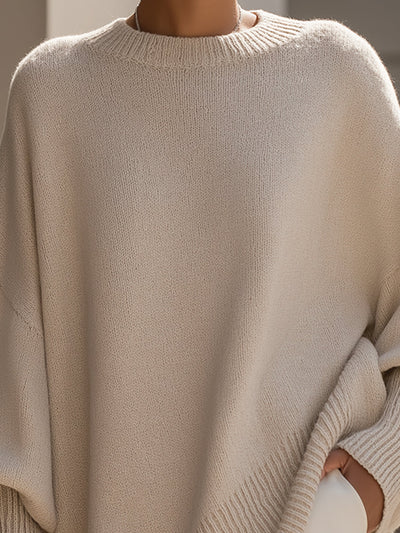 Mary – Effortless Elegance Oversized Poncho