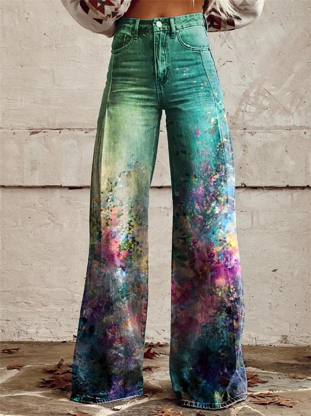 Ellie™ - High-Waisted Wide-Leg Trousers
