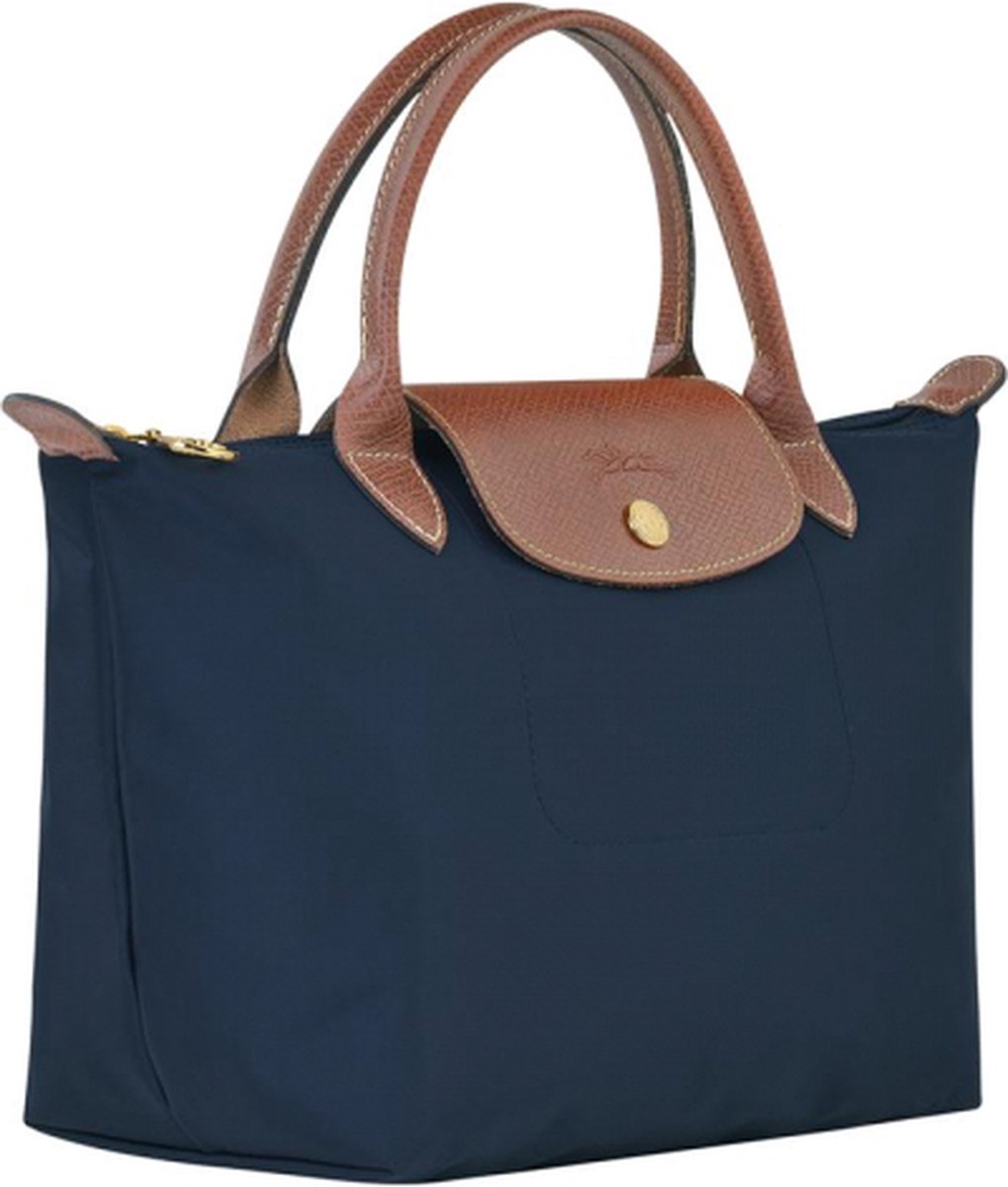 Evelyn - Large Le Pliage Tote, Navy Blue
