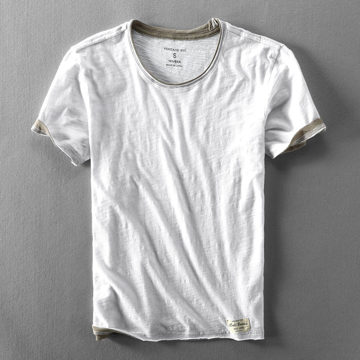 Elias Two-Tone Crew Neck T-Shirt