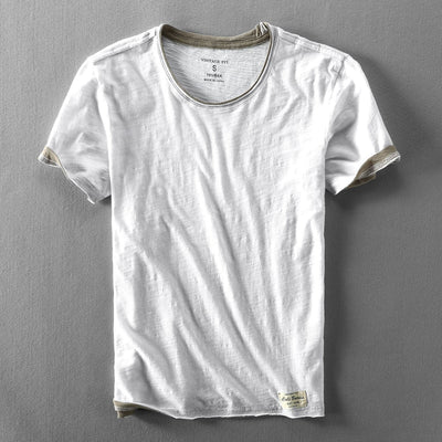 Elias Two-Tone Crew Neck T-Shirt
