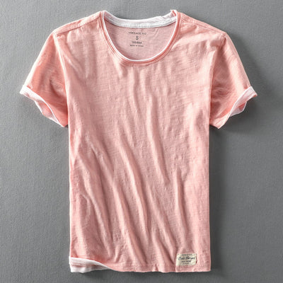 Elias Two-Tone Crew Neck T-Shirt