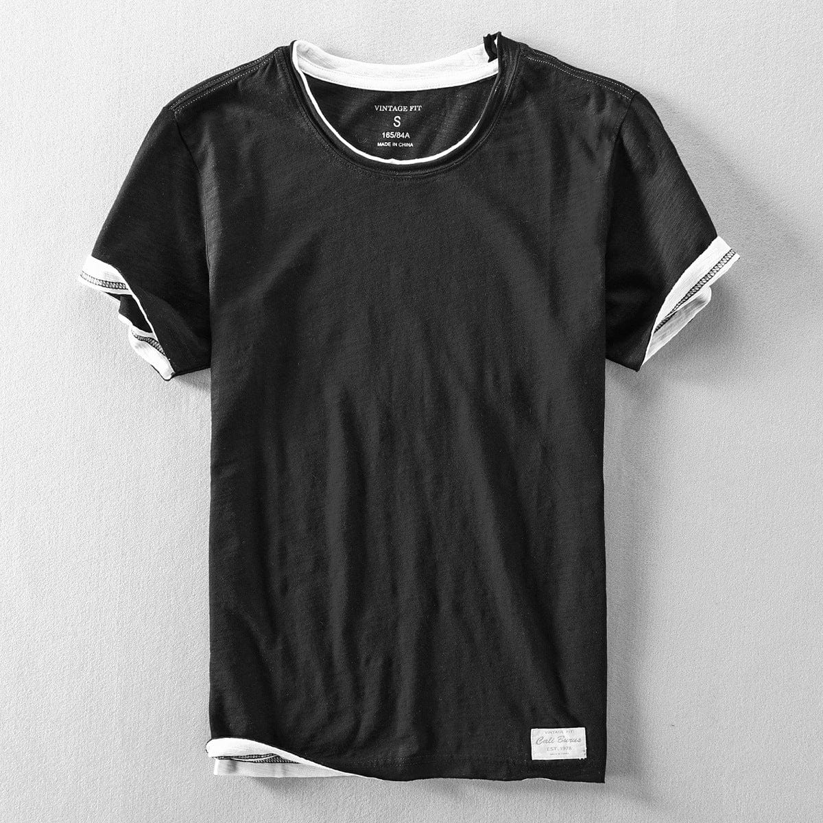 Elias Two-Tone Crew Neck T-Shirt