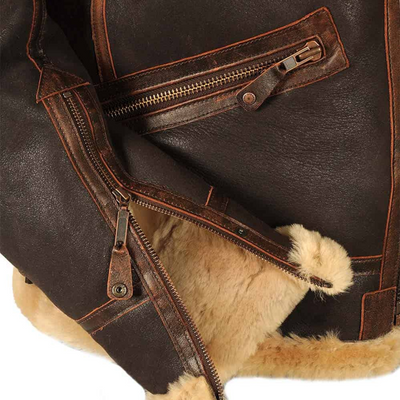 Dave | Warm Aviator Jacket