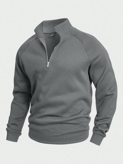 William™ - Relaxed Fit Half-Zip Sweater