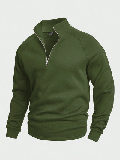 William™ - Relaxed Fit Half-Zip Sweater