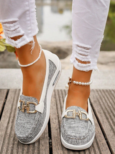 Dana - Flat Buckle Loafers