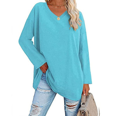 Joanna | Cozy Long Sleeve Top With Tummy Coverage