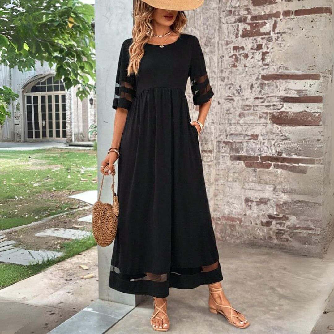 Aubrey™ – Figure-Enhancing Tummy-Control Midi Dress