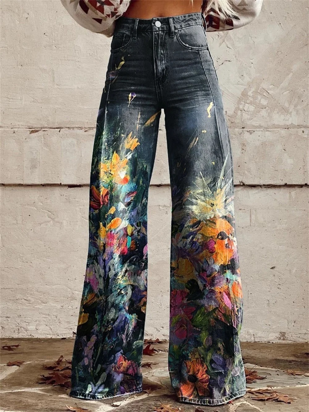 Brooklyn™ - High-Waisted Wide-Leg Trousers