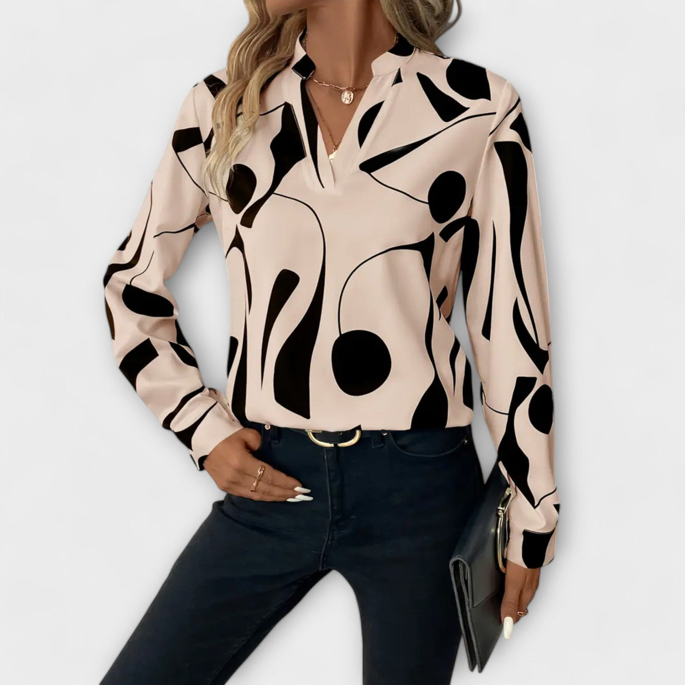 Lara™ Stylish Blouse with Unique Design