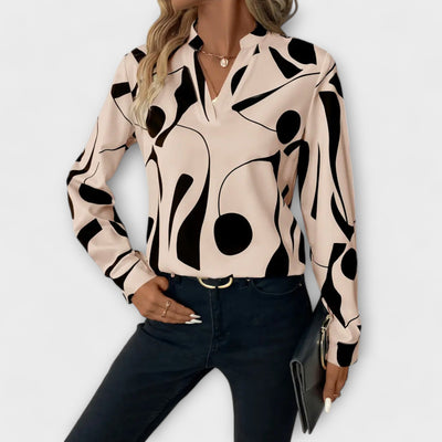 Lara™ Stylish Blouse with Unique Design