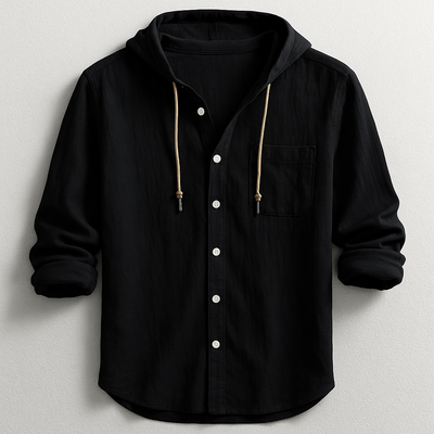 Henry - Luxury Shirt with Hood