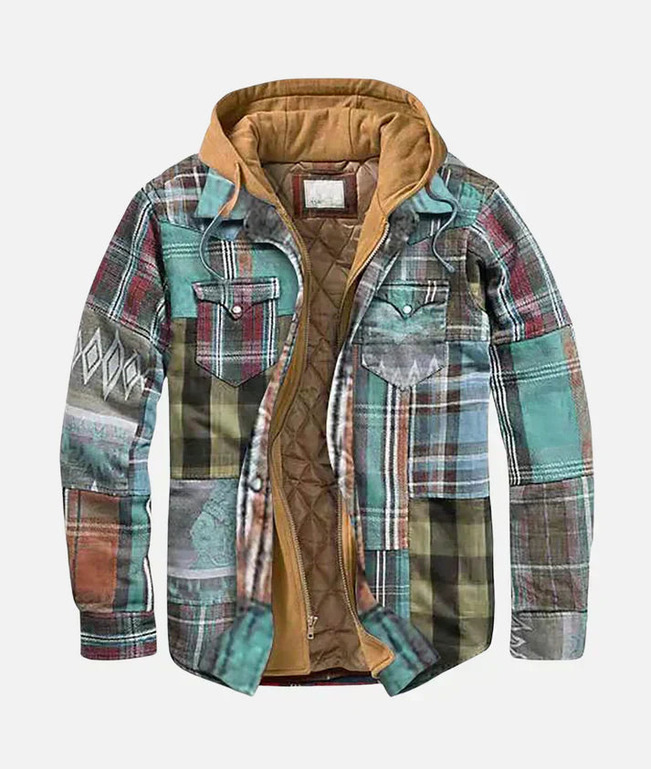 Henry™ | Urban Style Plaid Patchwork Jacket