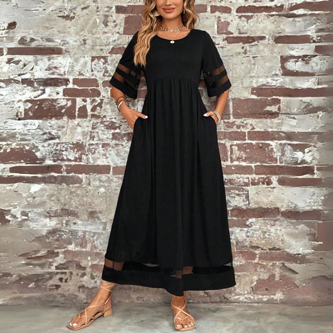 Aubrey™ – Figure-Enhancing Tummy-Control Midi Dress