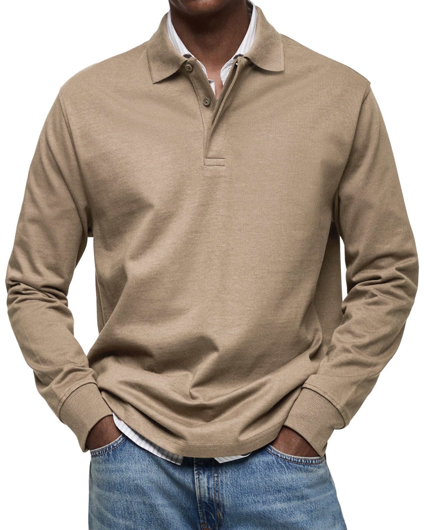 Henry - Luxury Long-Sleeved Polo