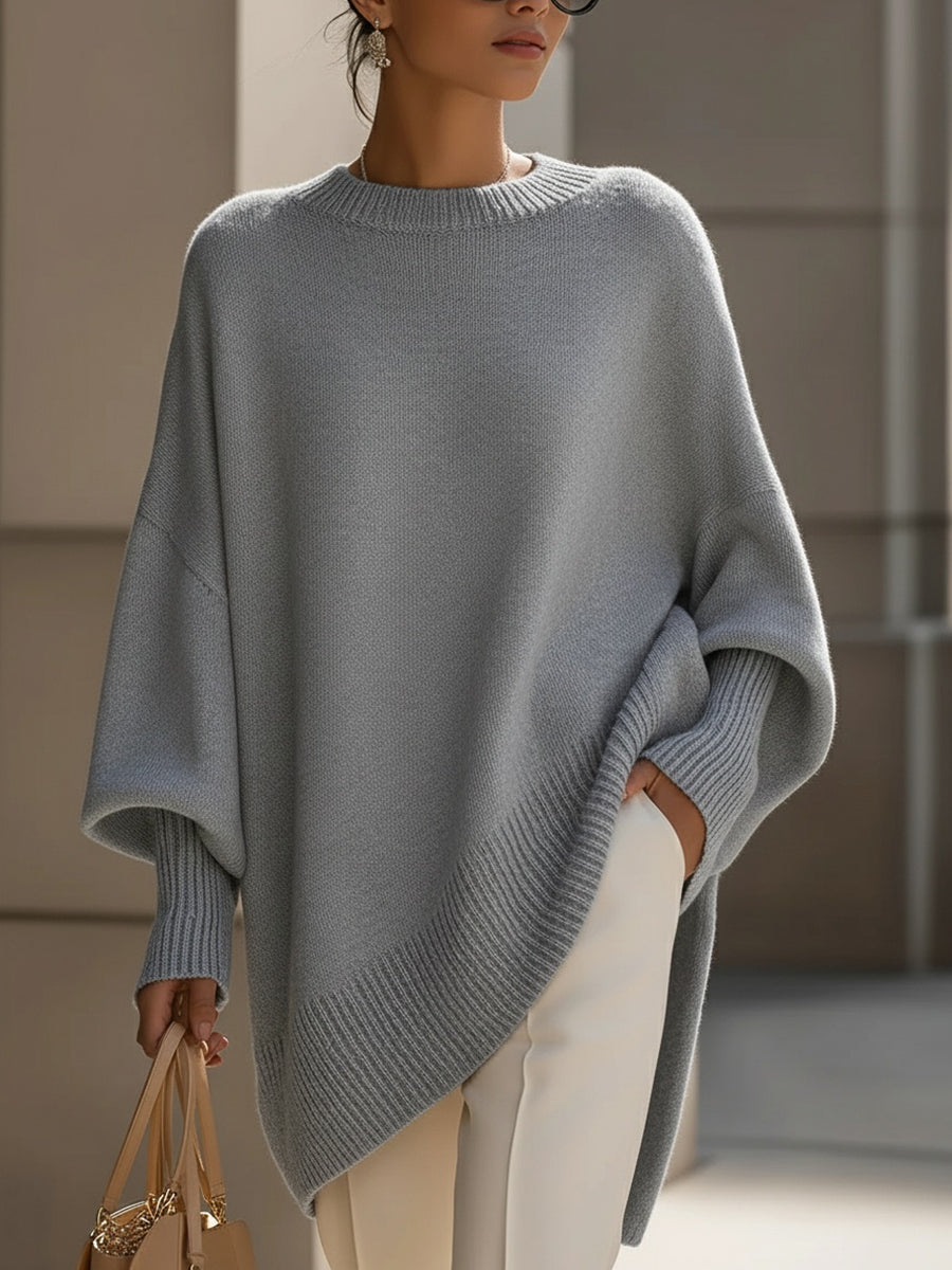 Mary – Effortless Elegance Oversized Poncho