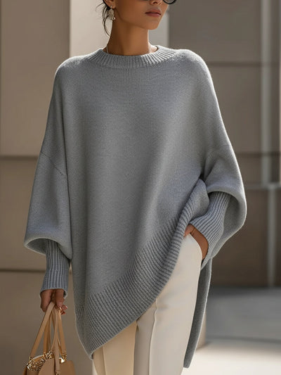Mary – Effortless Elegance Oversized Poncho