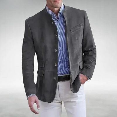 Men’s Suede Leather Jacket – Timeless Style with Premium Comfort