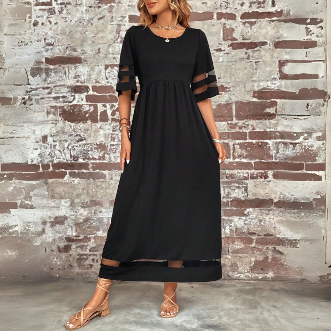 Aubrey™ – Figure-Enhancing Tummy-Control Midi Dress