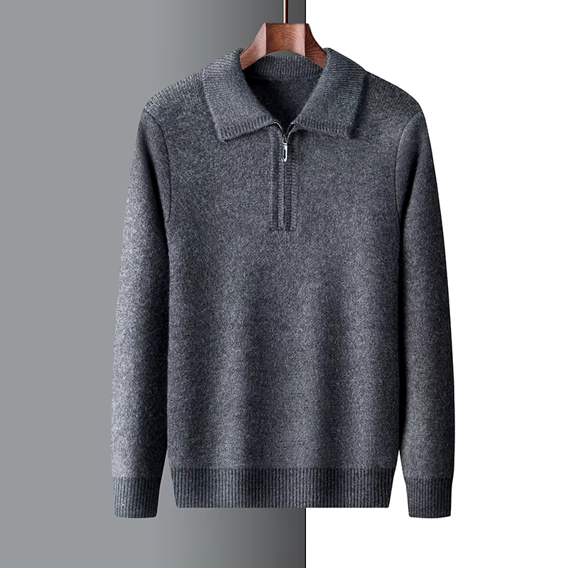 Isaac™ - Cozy Quarter Zip Sweater for Ultimate Warmth