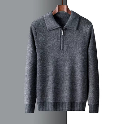 Isaac™ - Cozy Quarter Zip Sweater for Ultimate Warmth
