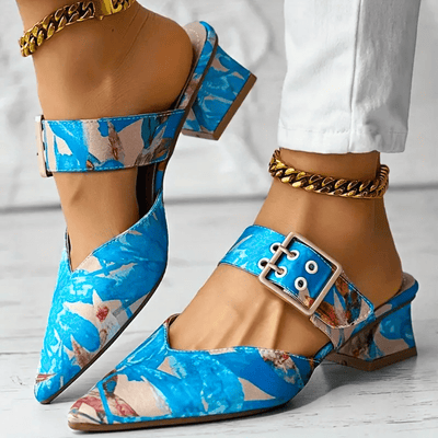 Bello | Vibrant Rainbow Heels