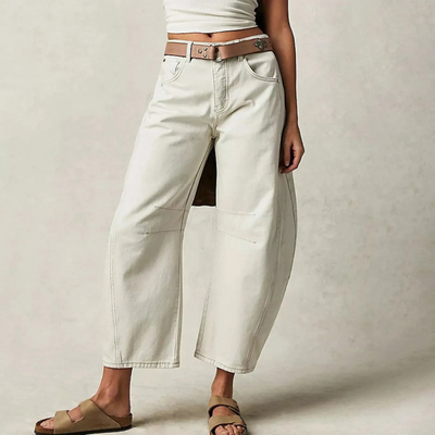 Ellie™ - Relaxed Fit Wide Leg Jeans