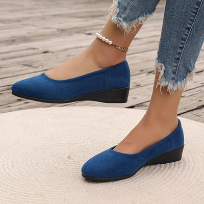Elly - Comfortable Ballet Flats with Wedge Heel