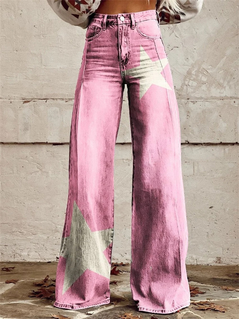 Mia™ - High-Waisted Wide-Leg Trousers