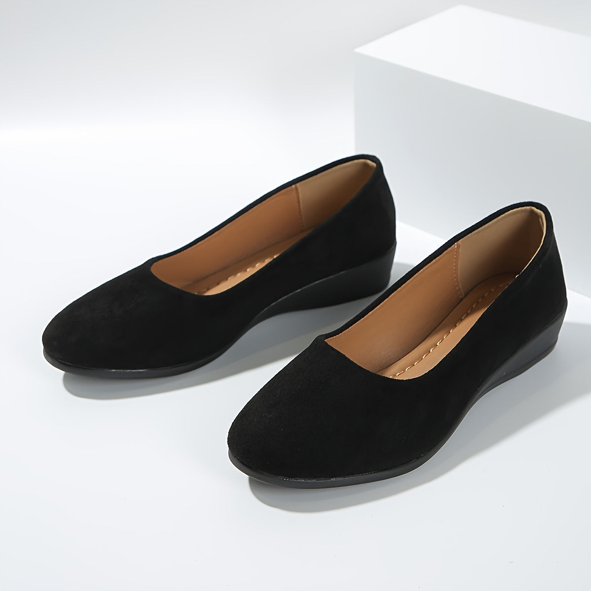 Elly - Comfortable Ballet Flats with Wedge Heel