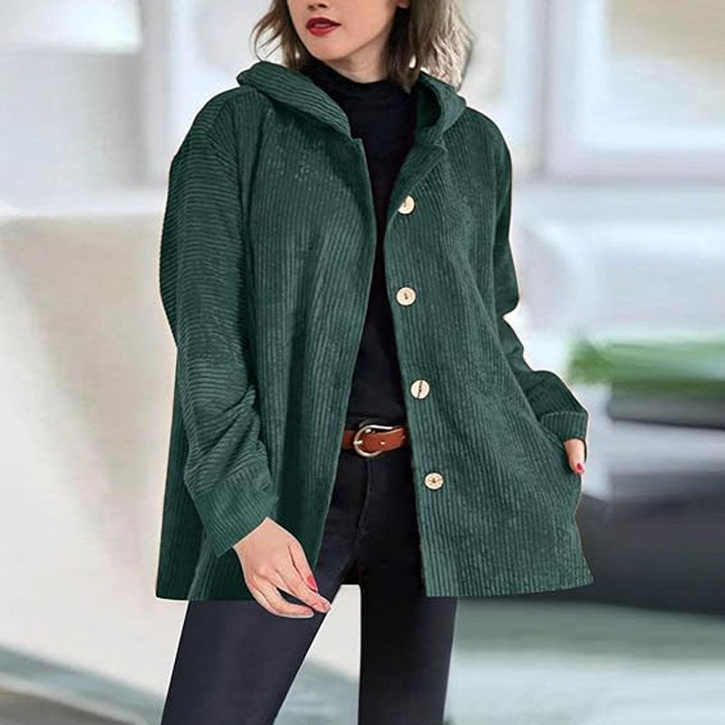 Sophia - Casual Velvet Hoodie