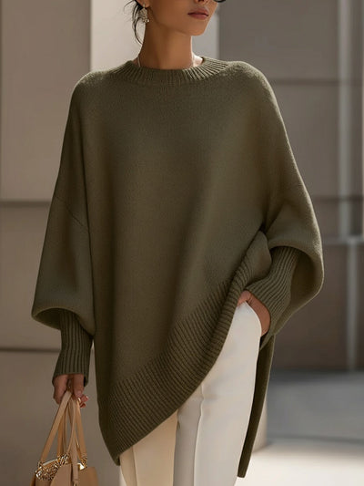 Mary – Effortless Elegance Oversized Poncho