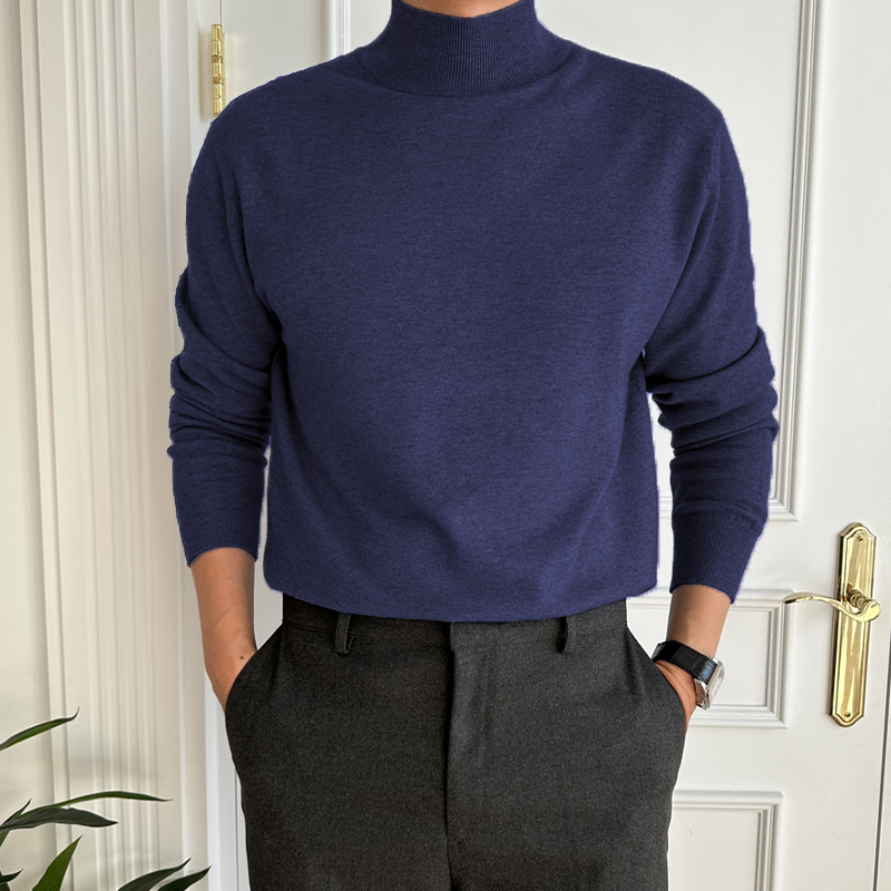 James™ - Cozy Turtleneck Knit Sweater