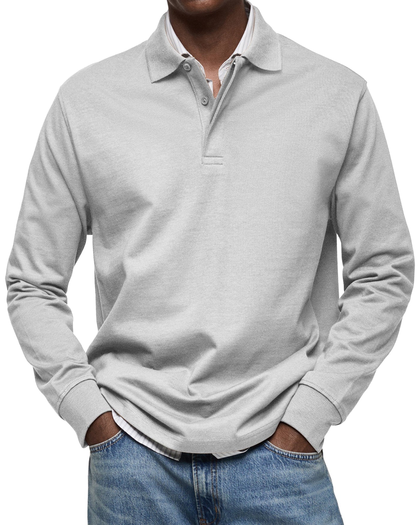 Henry - Luxury Long-Sleeved Polo