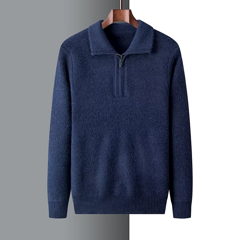 Isaac™ - Cozy Quarter Zip Sweater for Ultimate Warmth