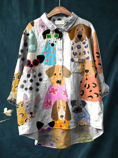 Clarano | Brooks Fun Pattern Blouse