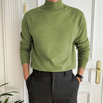 James™ - Cozy Turtleneck Knit Sweater