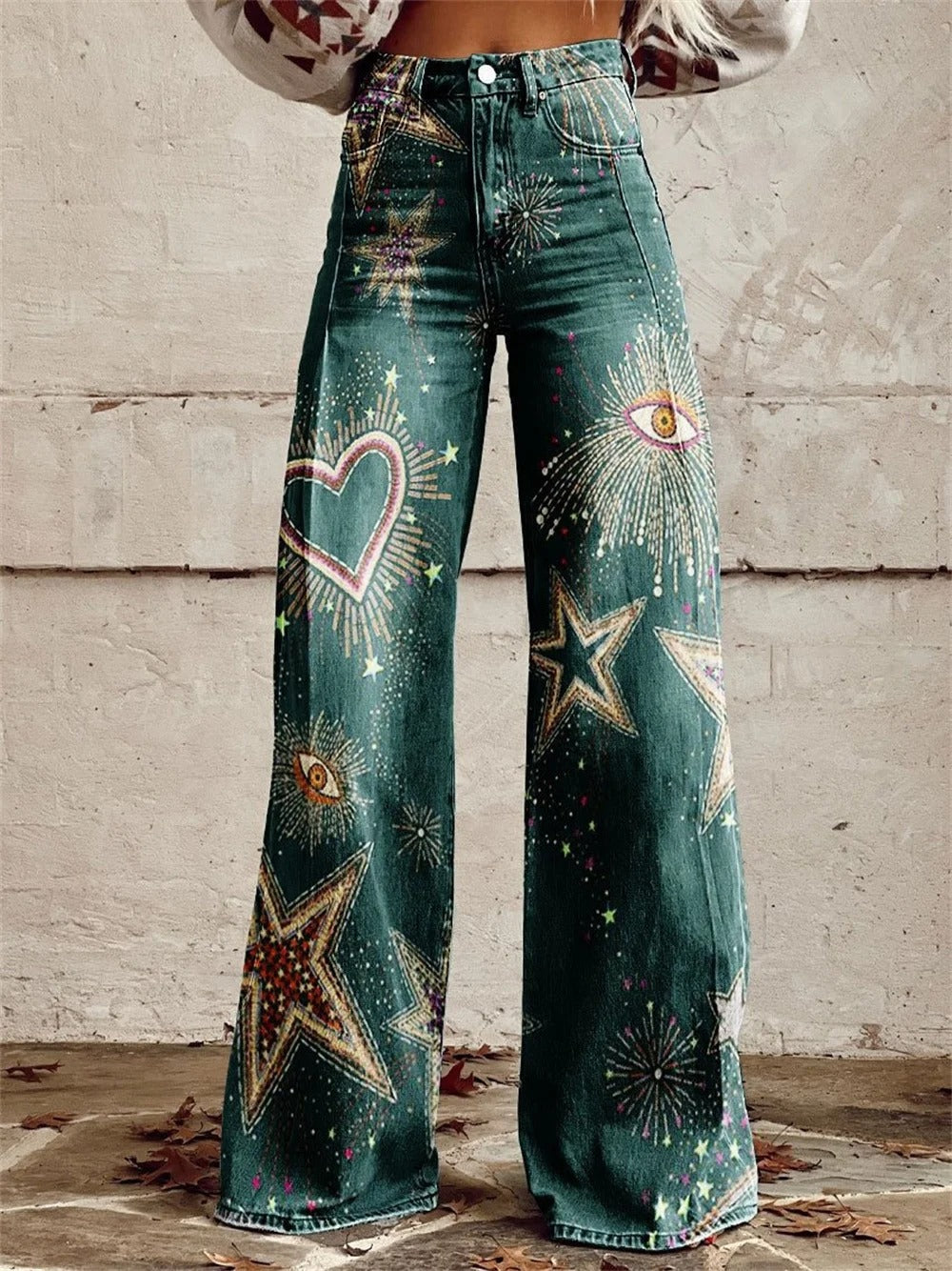 Sophia™ - High-Waisted Wide-Leg Trousers