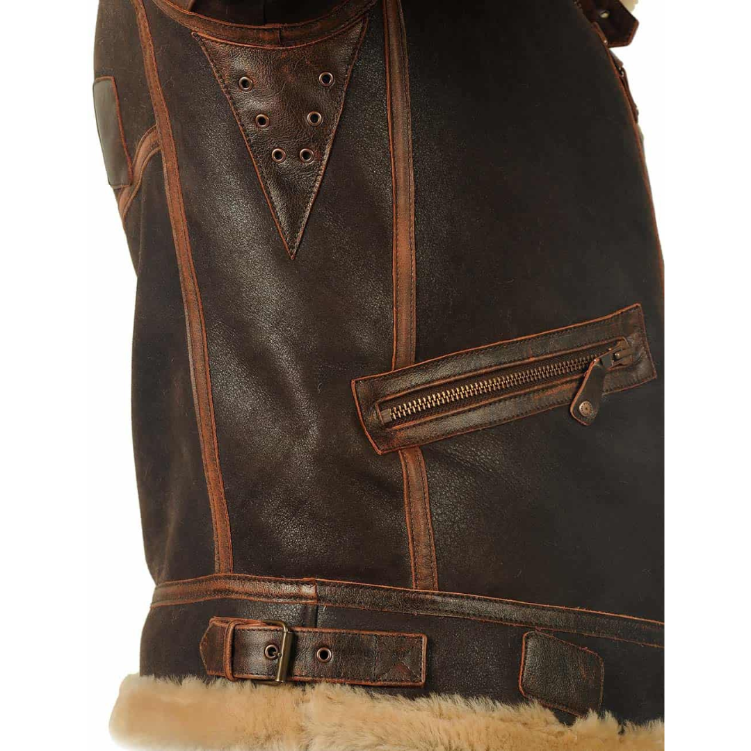 Dave | Warm Aviator Jacket