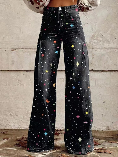Mia™ - High-Waisted Wide-Leg Trousers
