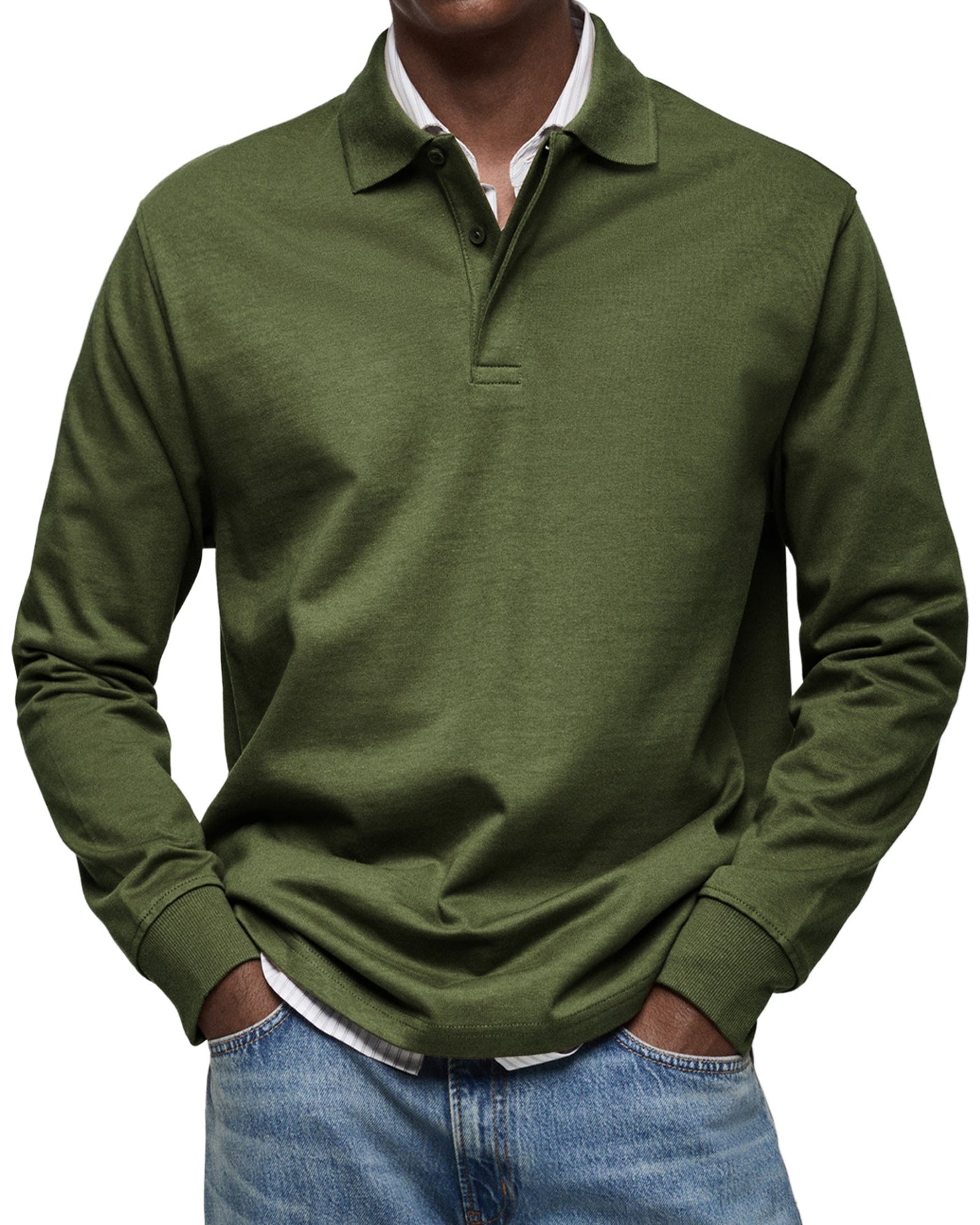 Henry - Luxury Long-Sleeved Polo