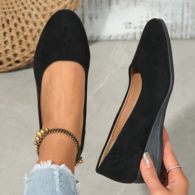 Elly - Comfortable Ballet Flats with Wedge Heel
