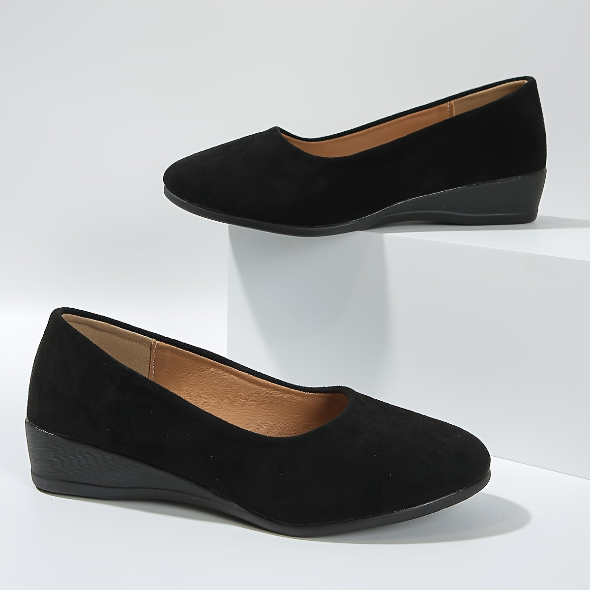 Elly - Comfortable Ballet Flats with Wedge Heel