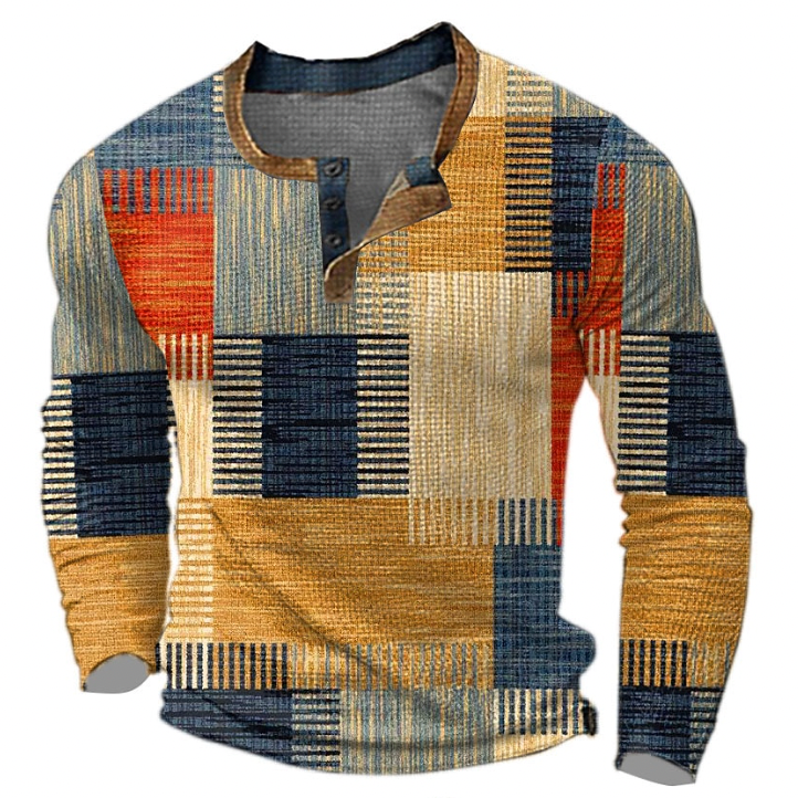 Elijah™ - Trendy and Cozy Long Sleeve Shirt