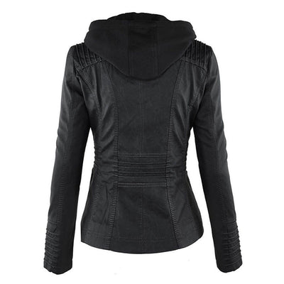 Sophia™ | Elegant leather jacket