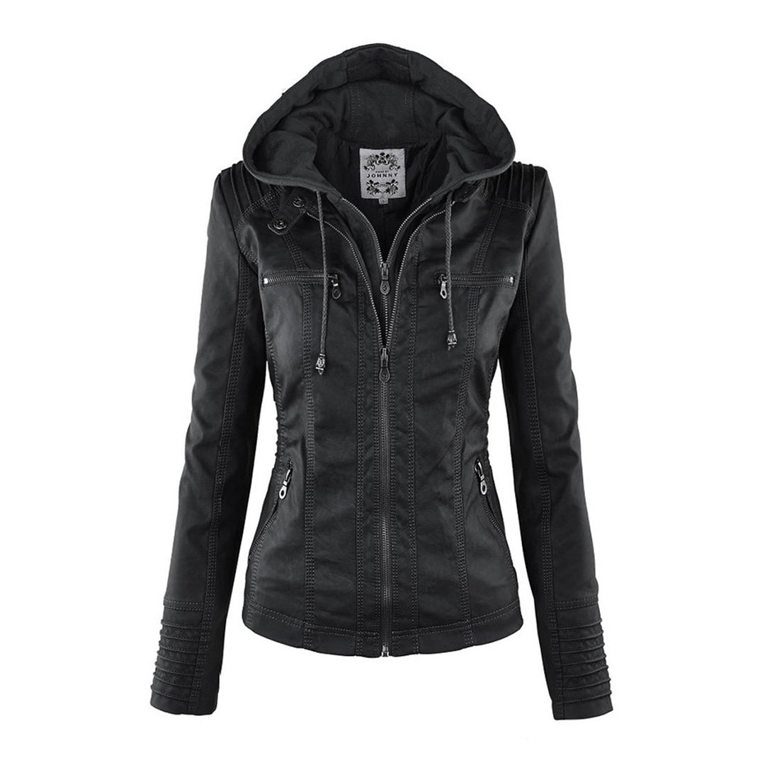 Sophia™ | Elegant leather jacket