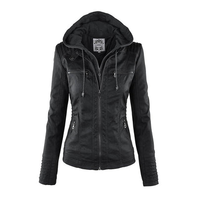 Sophia™ | Elegant leather jacket