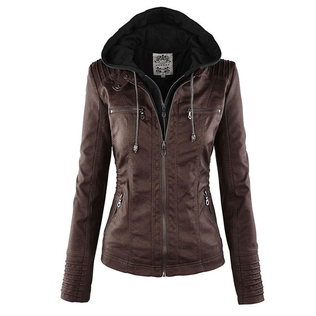 Sophia™ | Elegant leather jacket